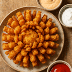 bloomin onion recipe for air fryer crispy golden appetizer