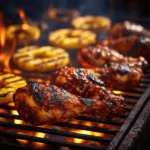 Hawaiian BBQ chicken recipe with pineapple and rice