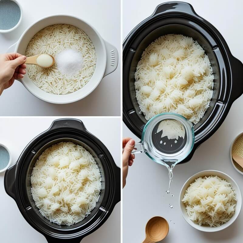 slow cook in rice cooker