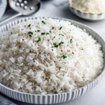 Slow cook in rice cooker with fluffy white rice