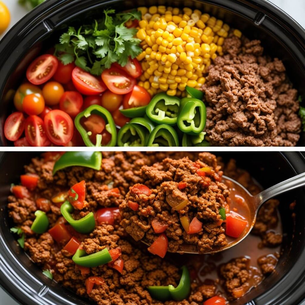 Ground turkey taco bowl slow cooker recipes using ground turkey