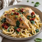 crockpot tuscan chicken spring slow cooker recipe