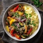 summer slow cooker recipes beef casserole with vegetables and couscous