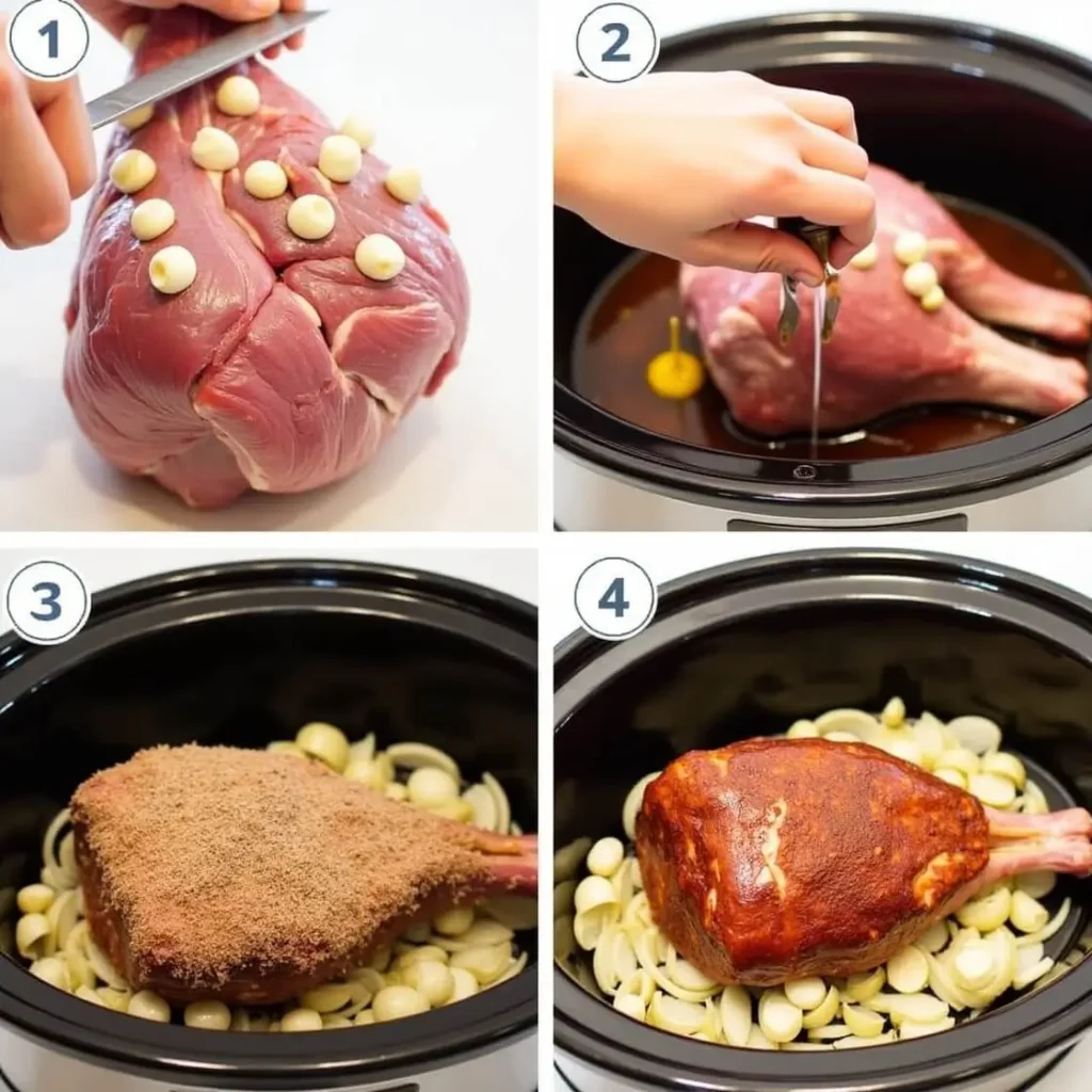 costco lamb leg slow cooker