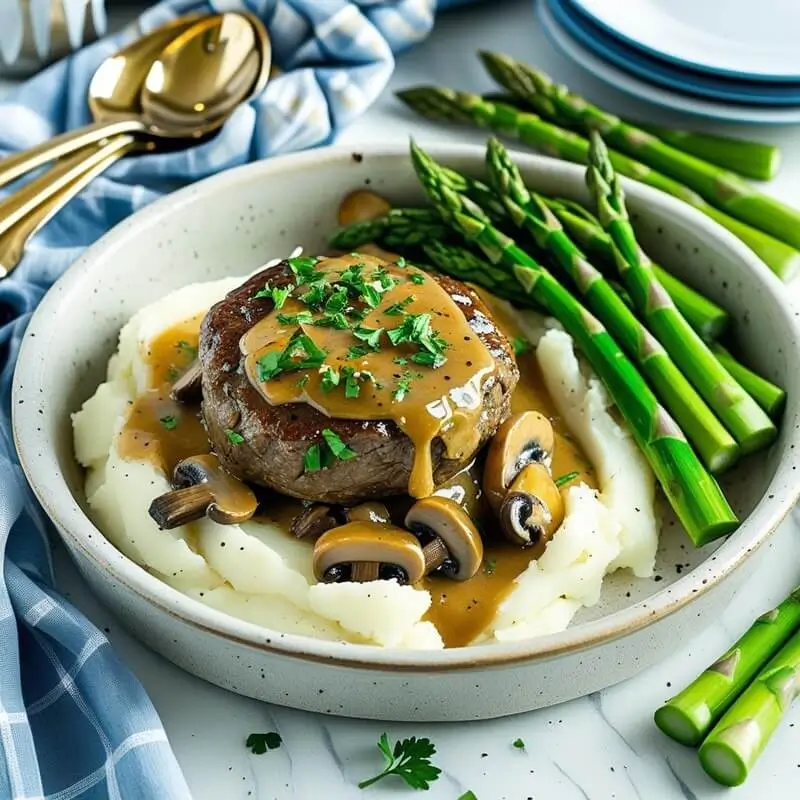 slow cooker salisbury steak