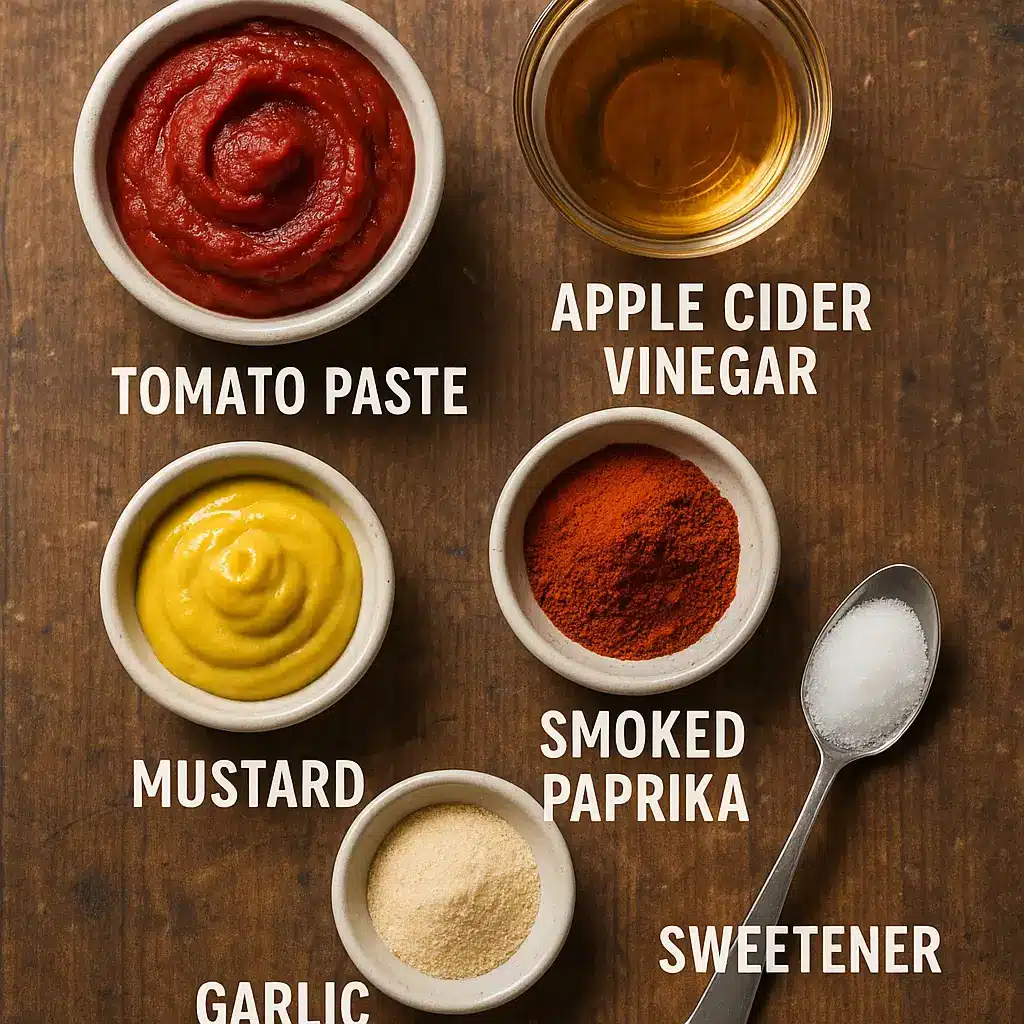 sugar free barbecue sauce ingredients