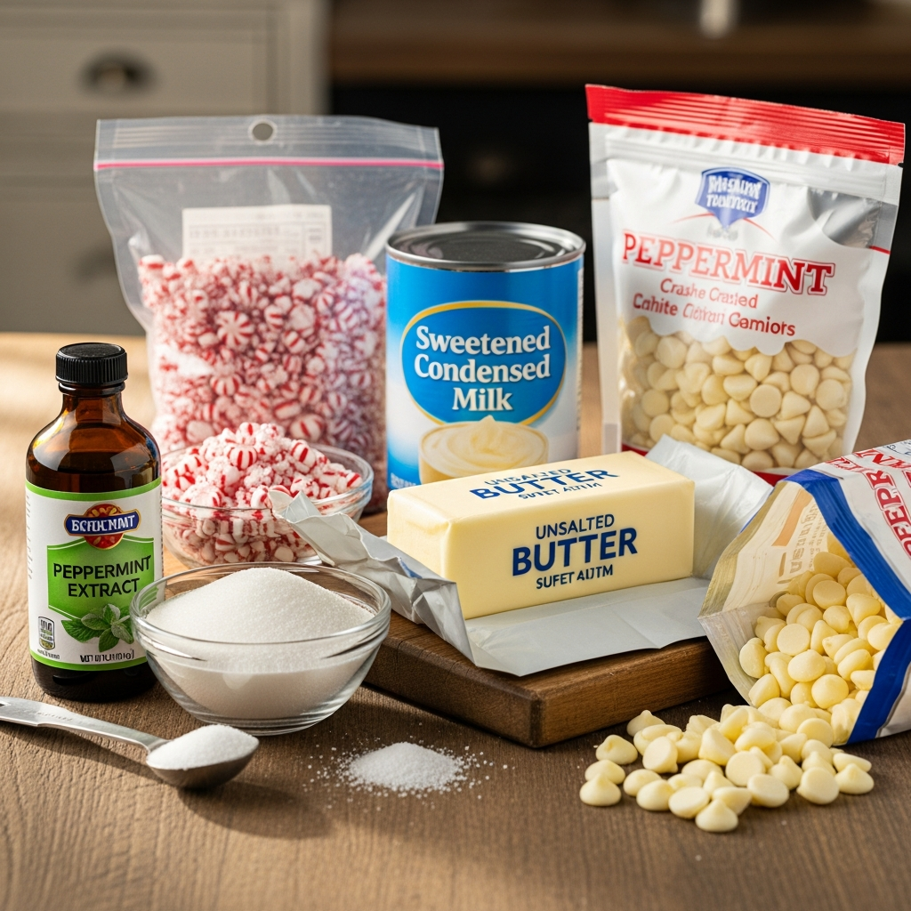 peppermint fudgeingredients