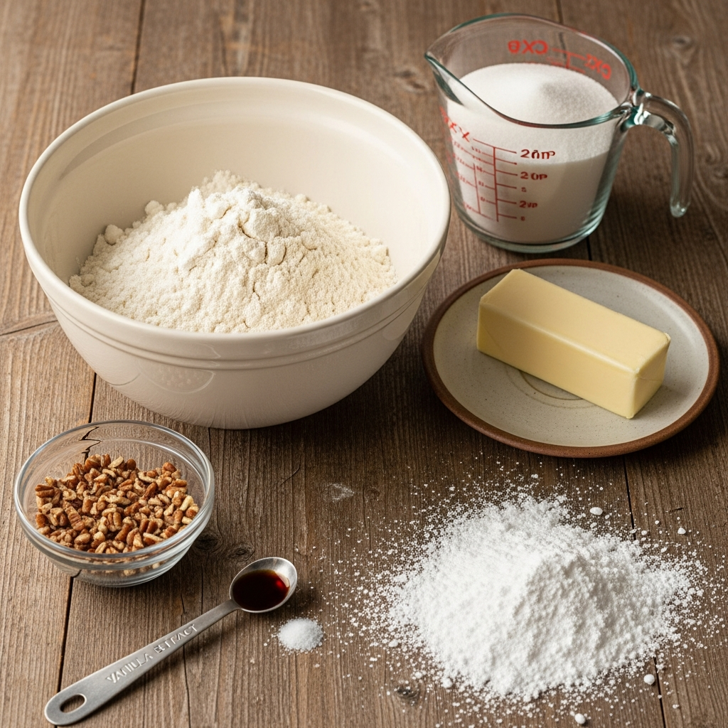 snowball cookiesingredients