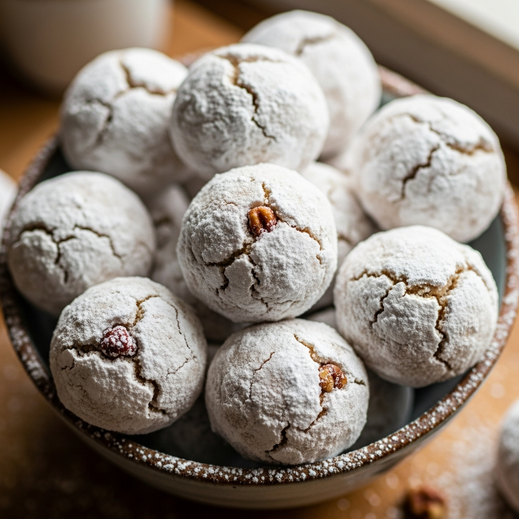 snowball cookiessteps