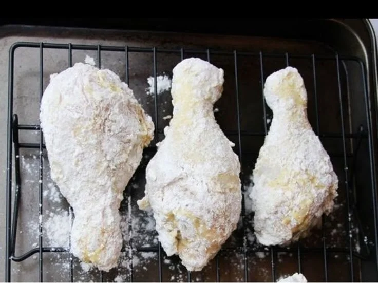 Crispy Air Fryer KFC copycat chicken recipe served on a plate