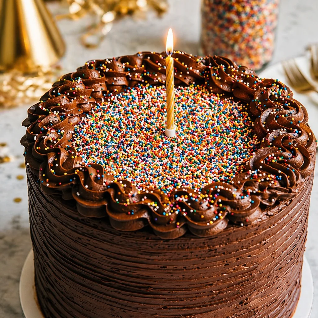 Decadent chocolate birthday cake ideas with rich frosting and creative designs.