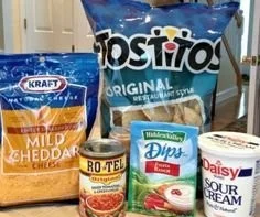 Creamy fiesta dip with ranch served in a bowl, perfect for parties and gatherings