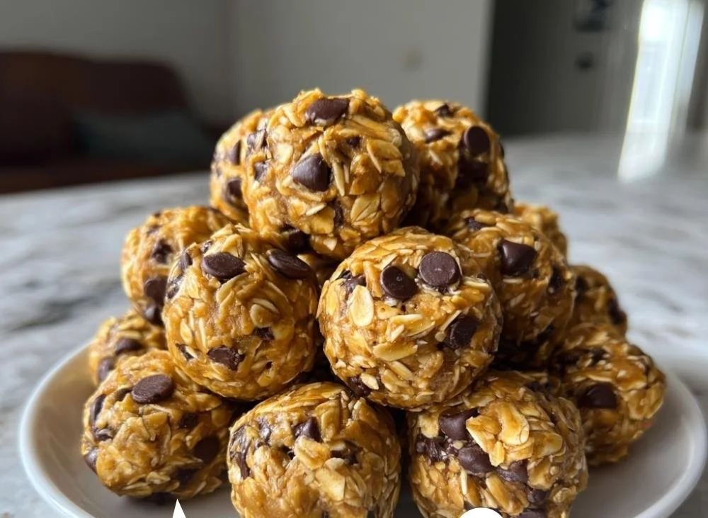 No-bake peanut butter energy bites for a healthy, quick snack