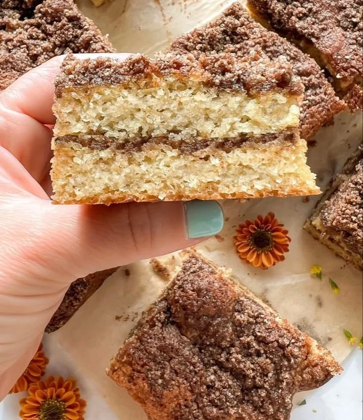 Healthy Starbucks Coffee Cake recipe, grain-free and dairy-free dessert